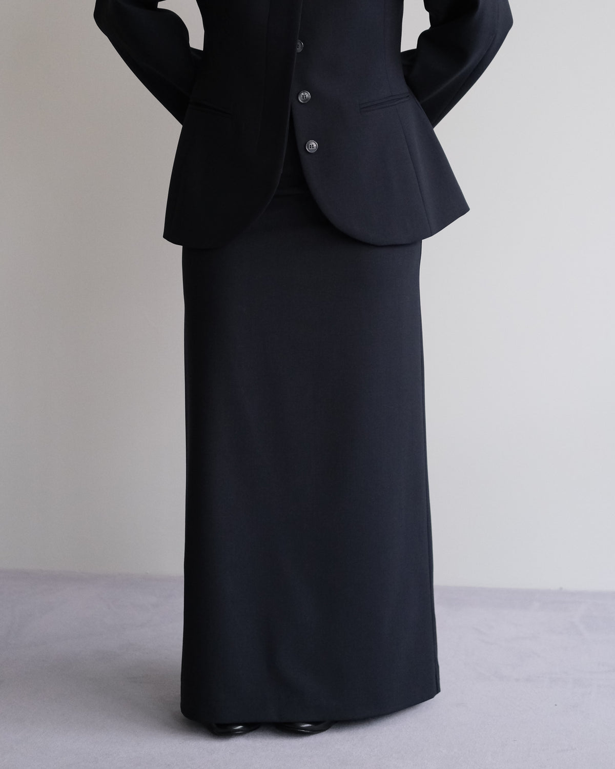 Maxi black skirt