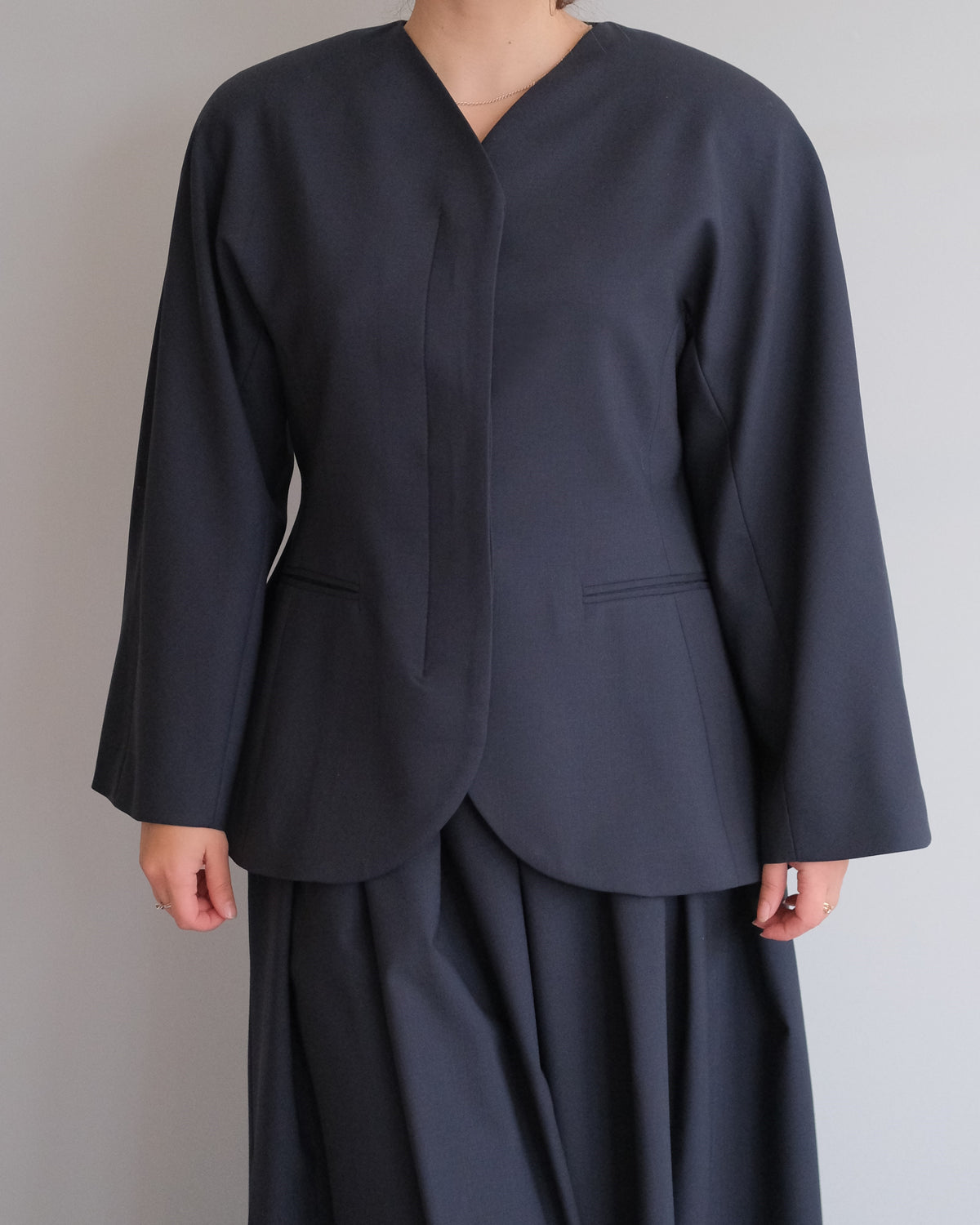 form jacket blue navy