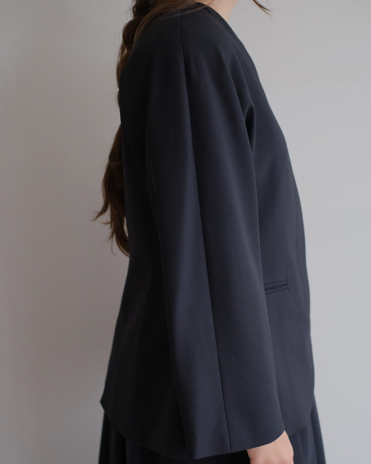 form jacket blue navy