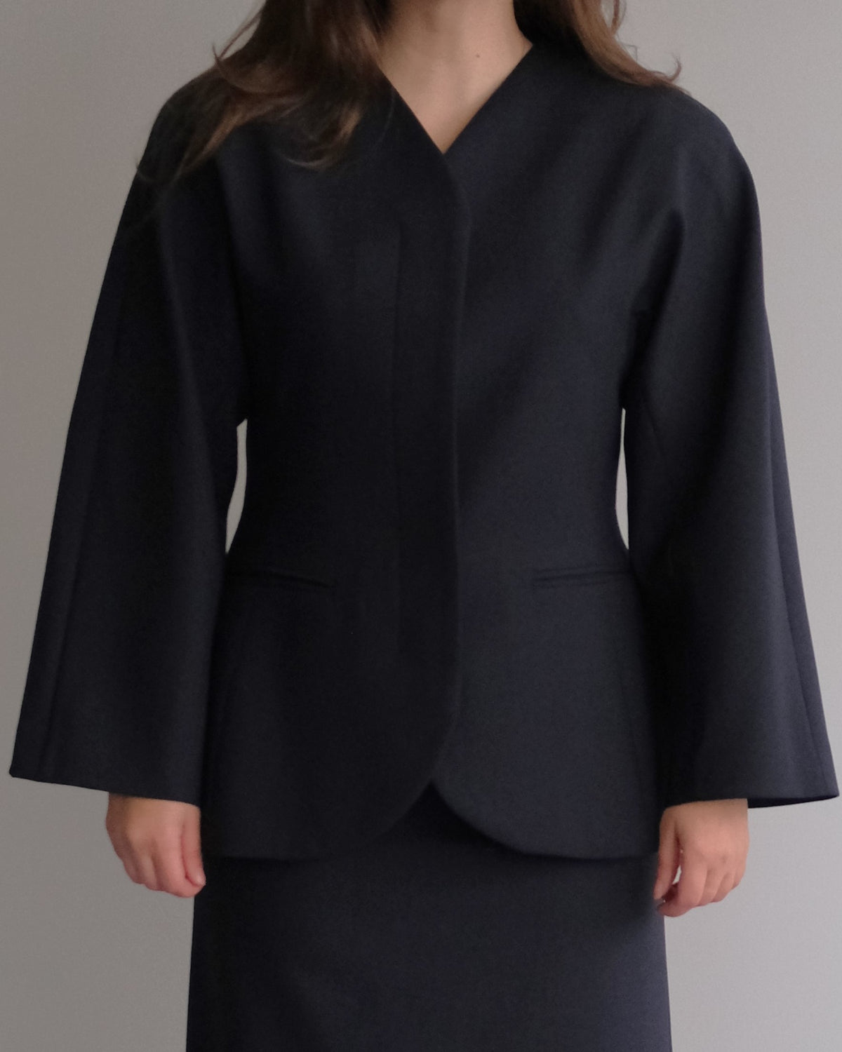 form jacket blue navy