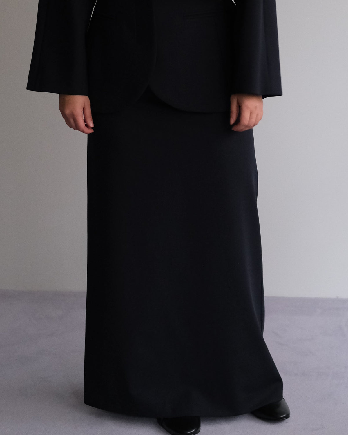 Maxi black skirt